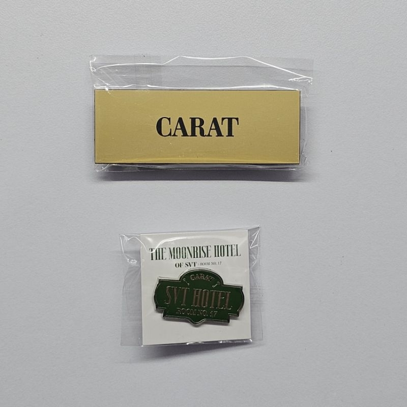 SEVENTEEN CARAT NAME TAG AND BADGE MEMBERSHIP KIT 2023