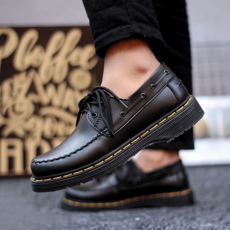 ROGER Sancho - รองเท้าบูทต่ําอย่างเป็นทางการ Docmart สําหรับทํางานผู้ชาย