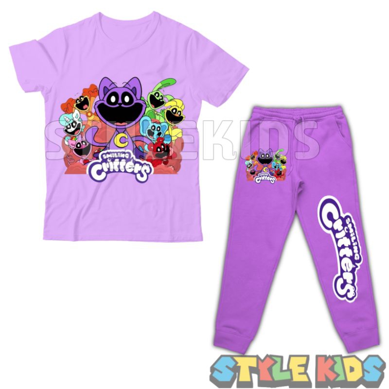 ฟรี NAME เด็ก & 39; s Jogger เสื้อยืดสําหรับชายหญิงยิ้ม Critters Catnap โลโก้เสื้อยืดเด็ก & 39; s เสื้อผ้า Jogger ชายหญิงยิ้ม Critters โลโก้ Catnap