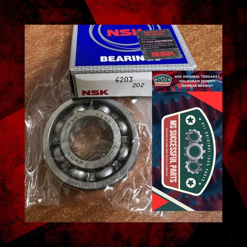 BEARING 6203 NSK ORIGINAL JAPAN