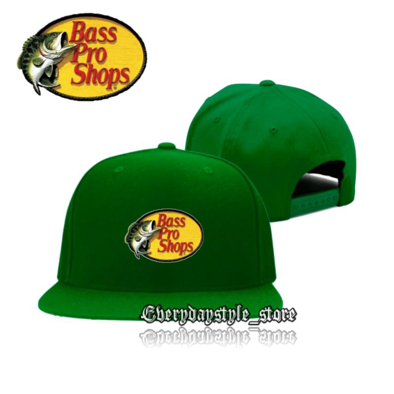 Pro SHOPS BASS ตกปลา Snapback หมวก / หมวก Hiphop Snapback พรีเมี่ยม / หมวกตกปลากลางแจ้งแฟชั่นบุรุษ