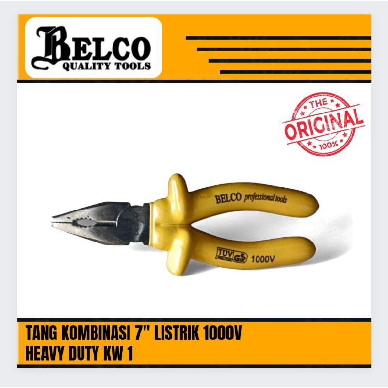 1000w 7" HEAVY DUTY USA BELCO คีมรวมไฟฟ้า