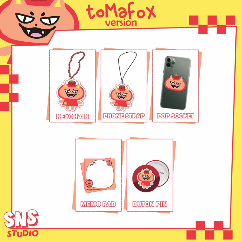 MARCHANDISE GMM FANDAY - TOMAFOX (FORCEBOOK)