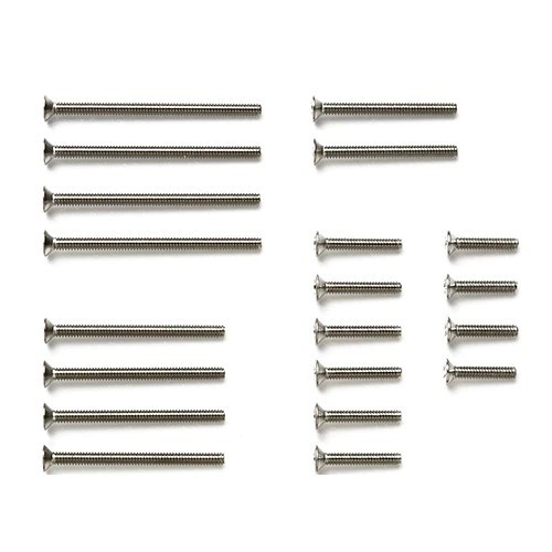 TAMIYA 15510 STAINLESS STEEL COUNTERSINK SCREW SET [1012202530มม]