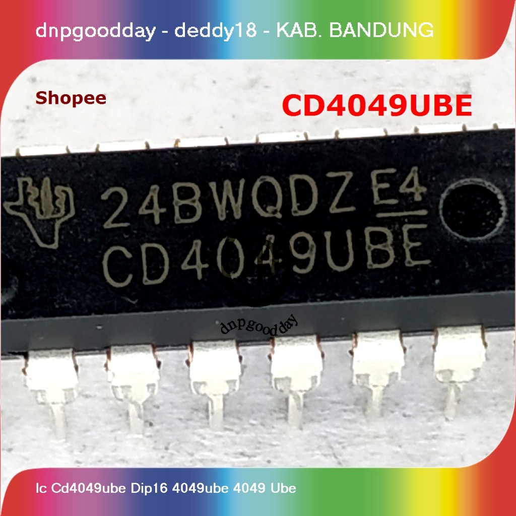 Ic cd4049ube dip16 4049ube 4049 ube