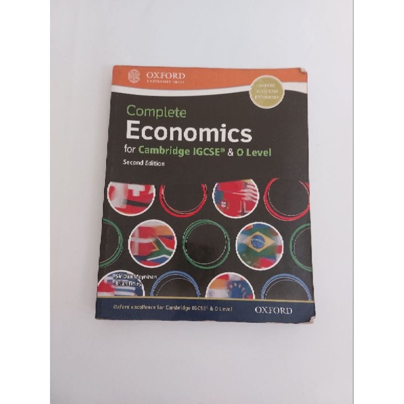 Preloved Book Complete Economics สําหรับ Cambridge IGCSE และ O ระดับ 2nd Edition OXFORD UNIVERSITY P