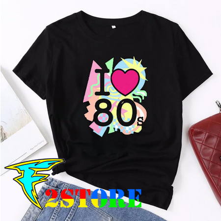เสื้อยืด Back to the 80s - Back to the Year 80s fashion - 01 F2ASTORE