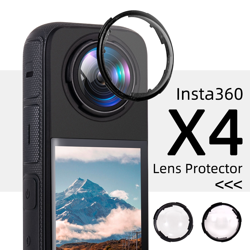 เลนส์ยามสําหรับ Insta360 X4 Protector สําหรับ Insta 360 X4 Anti-Scratch เลนส์อุปกรณ์เสริม