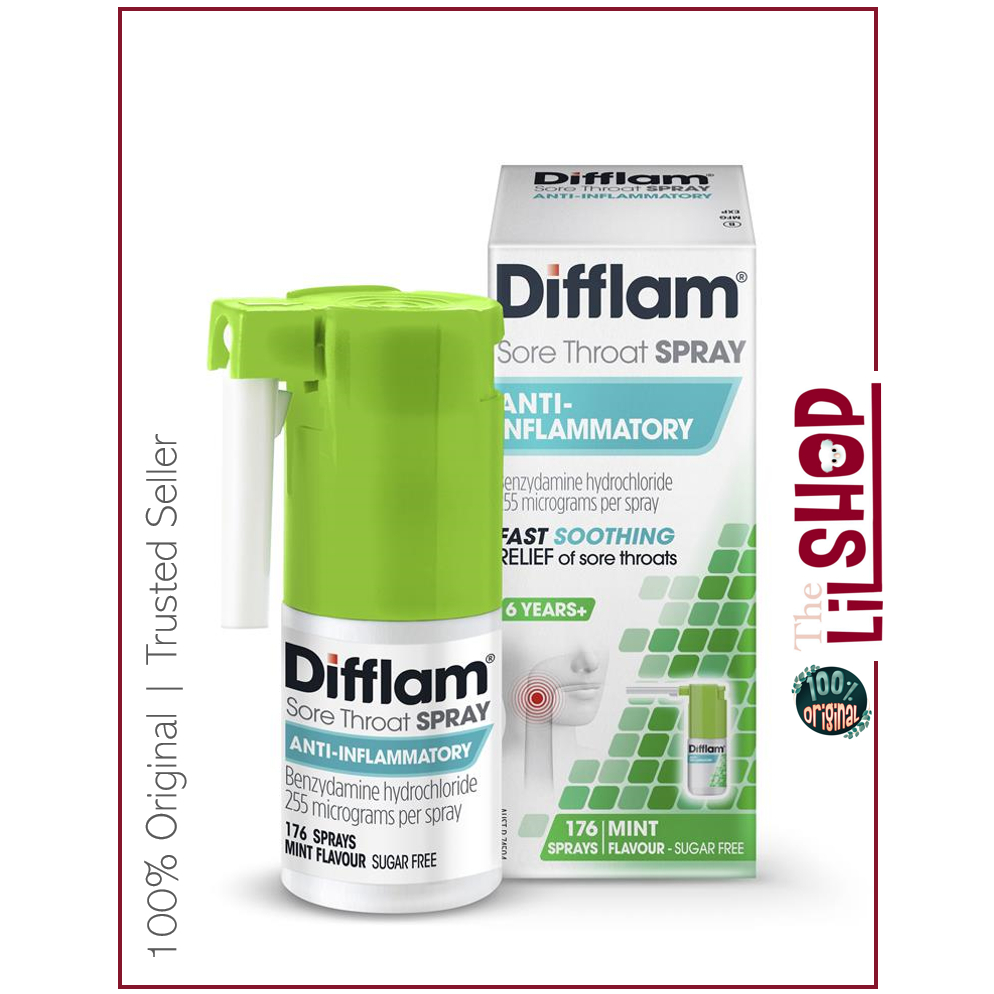 Difflam Forte Sore Throat Spray 15mL - สเปรย ์ คอ