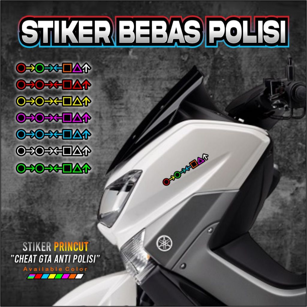 FREE POLICE GTA STICKERS - สติ๊กเกอร์ตํารวจฟรี - สติ๊กเกอร์ VIRAL