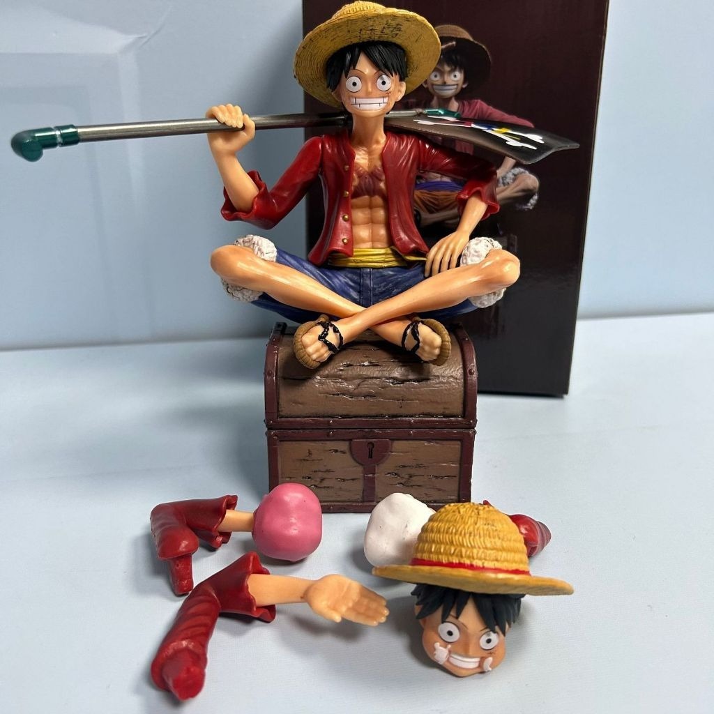 อะนิเมะมังงะ action Figure Luffy One Piece ASL AO STUDIO roronoa zoro sanji nami robin chopper usopp