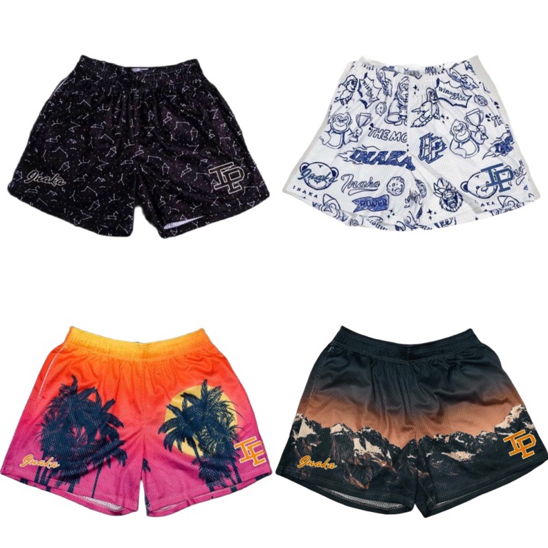 CODE D1L CASUAL STREETWEAR BASKETBALL PANTS INAKA POWER SHORTS