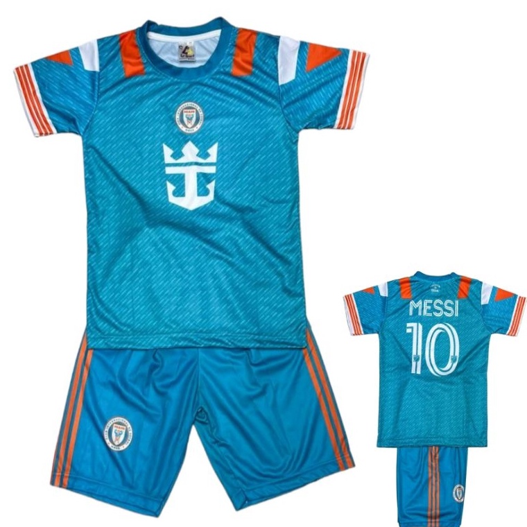 CODE N88E MESSI SUIT KIDS FOOTBALL SUIT KIDS FOOTBALL SET MESSIINTER MIAMI SUIT