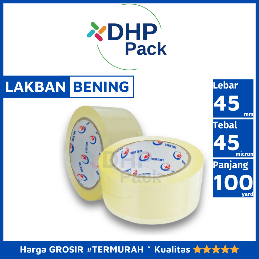เทปท่อใส Star Tape, My Tape, 7 Stars, Hoki Tape, BEST, STICKY DUCT TAPE DOES NOT BREAK EASY