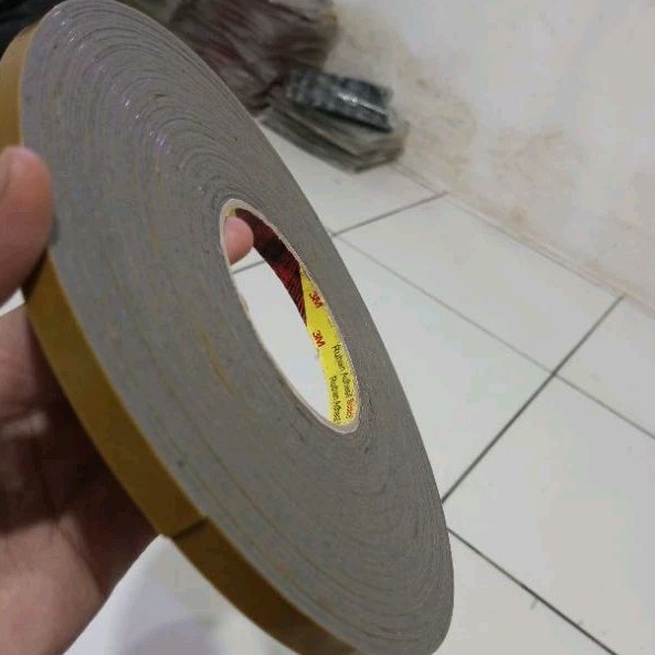 3M Double Tape Reversible Insulation RT8012 สีน้ําตาลสีเหลือง Original, 8mm-10mm x 25Meter