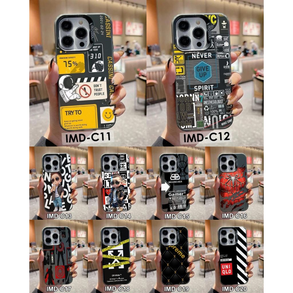 SAMSUNG A10S /A20S /A21S /A30S /A50S /J2 PRIME /J5 PRIME /J7 PRIME CASE MOTIF IMD CODE C011-C020 (HO