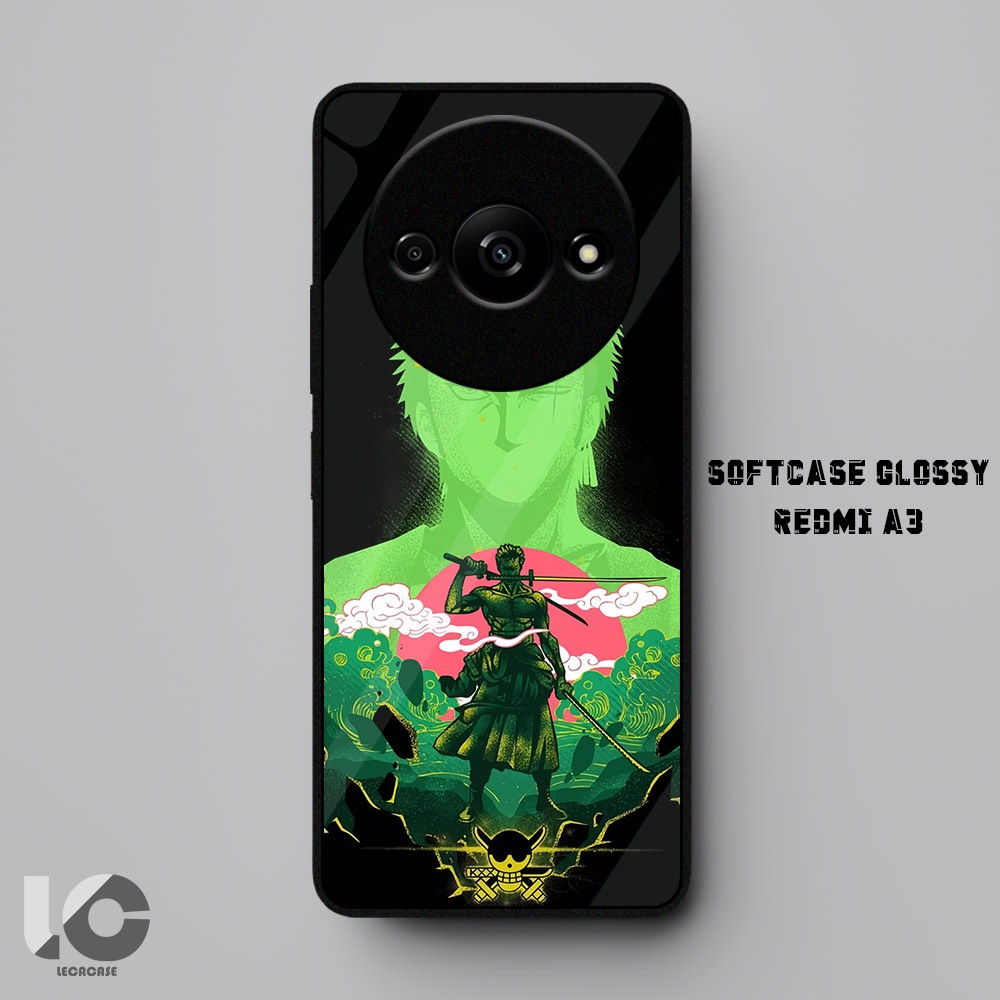Glossy Softcase Xiaomi Redmi A3 [LR27] Case Kilau Redmi A3 Full Cover Camera Protector Premium Case 