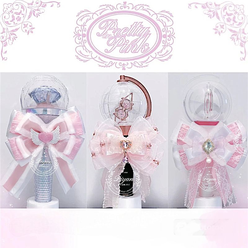 IVE ริบบิ้นแท่งไฟ // viviz // ริบบิ้นแท่งไฟ stayC // ริบบิ้นแท่งไฟสีชมพู // ริบบิ้นแท่งไฟสิบเจ็ด