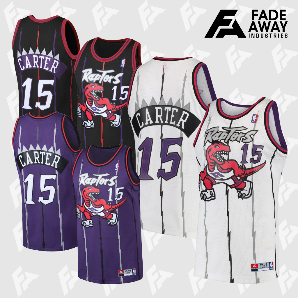 VINCE CARTER 15 TORONTO RAPTORS เสื้อแข่งบาสเก็ตบอล