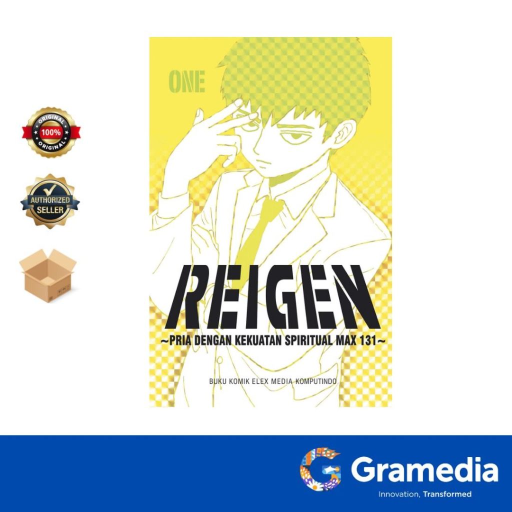 Gramedia Surabaya - Mob Psycho 100 - Reigen
