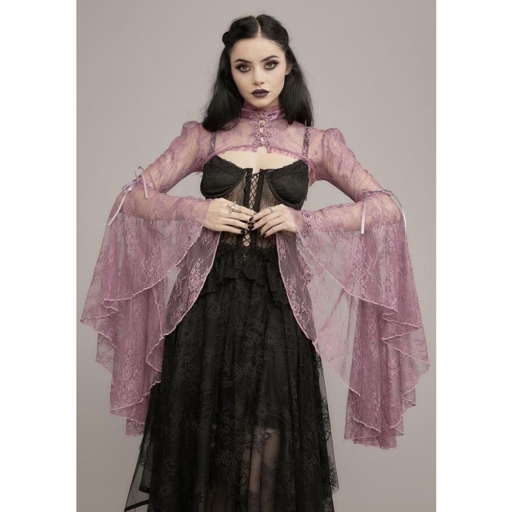 เสื้อลูกไม้/เสื้อท่อนบนสตรี สามารถปรับแต่งได้ (KW5)