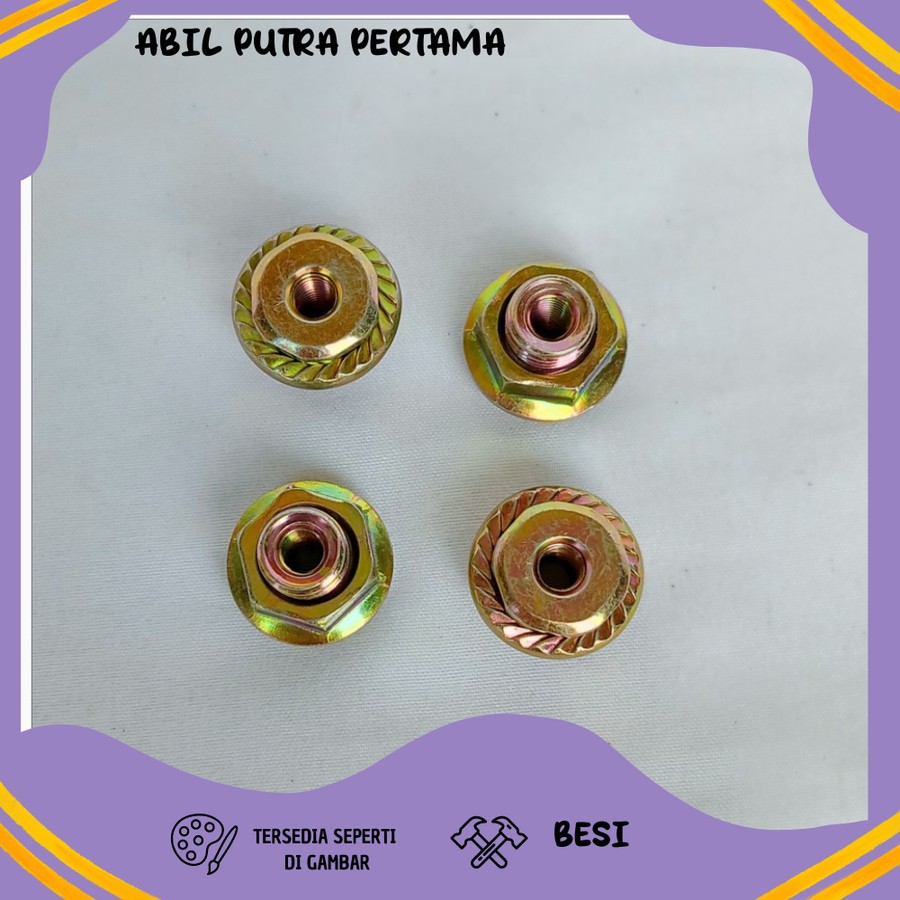 Nmax ใหม่ Anti-Break Bolts Anti-Break Wellnut Nuts Bolts Visor Winshield