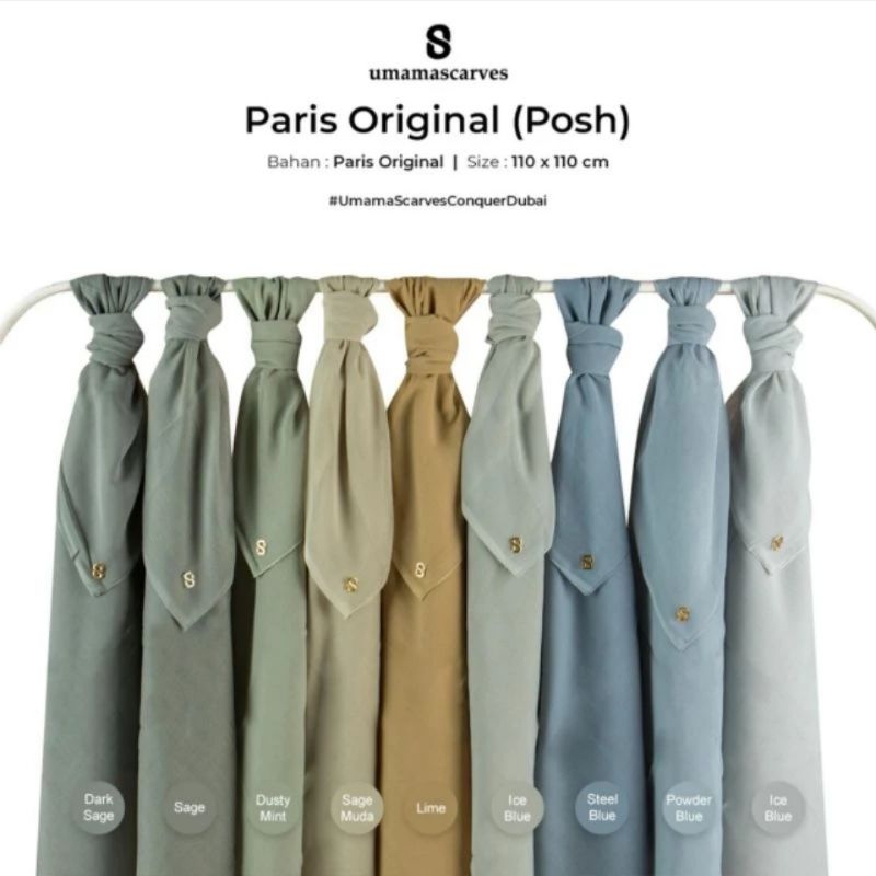 ต้นฉบับ paris square posh parisa japan umama raudhah azara