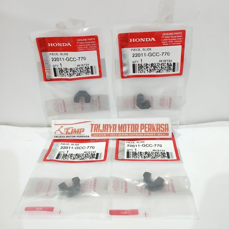 (22011-GCC-770) ROLLER/ PIECE SLIDE BUTTON (ราคาต่อชิ้น) AM 100% ORIGINAL - VARIO 110 ESP, BEAT FI, 