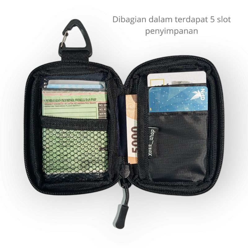 Sako Wallet Pouch Pocket Premium Waterproof Card Wallet for Men and Women Joya - รูปที่ 4