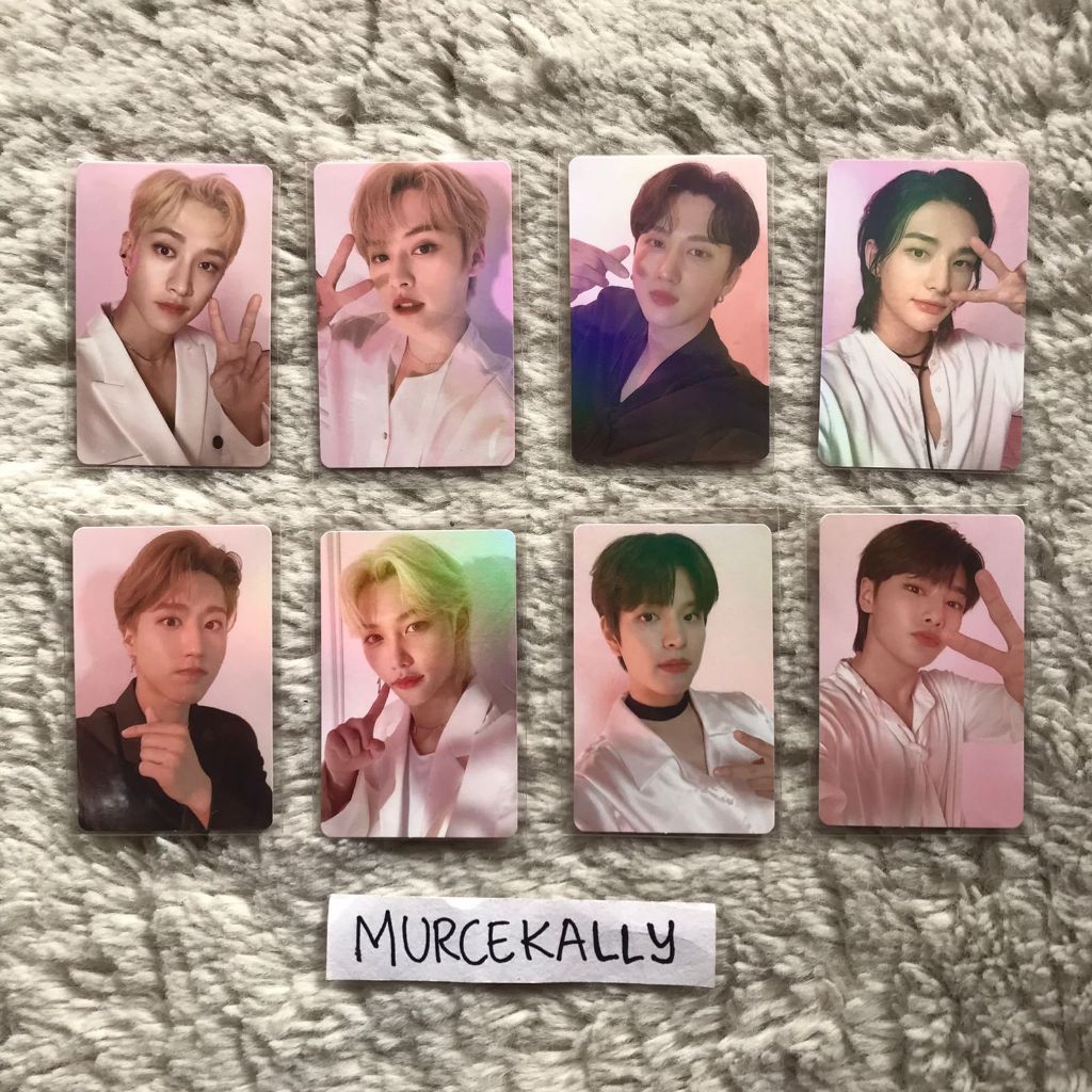 Photocard NACIFIC STRAY KIDS R3 BANK LEEKNOW CHANGBIN HUNJIN HAN FELIX HAN SEUNGMIN IW