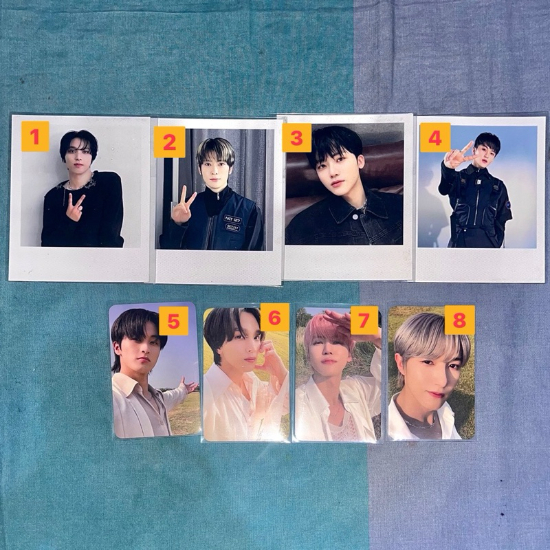 ภาพถ่ายพีซี PATTERN NCT 127 DREAM HAECHAN JAEHYUN JAEMIN MARK RENJUN PATTERN SG SEASON GREETING 2023