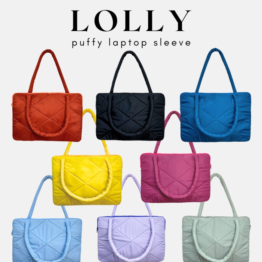 Fichy Lolly Laptop Sleeve Free Dustbag Puffy Sleeve Pillow Sleeve Laptop Puffy Sleeve Laptop Bag Lap