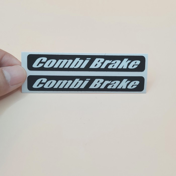 COMBI BRAKE SPATBOR STICKER COMBIBRAKE FRONT FENDER STICKER - รูปที่ 3