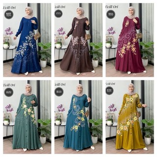 gamis twill original best seler terbaru berkualitas ready dari size  M L XL dan jumbo XXL