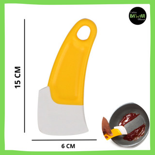 Spatula Silikon Pembersih Panci / Spatula Silikon Kinung Pembersih Adonan Wajan Piring Noda Tebal
