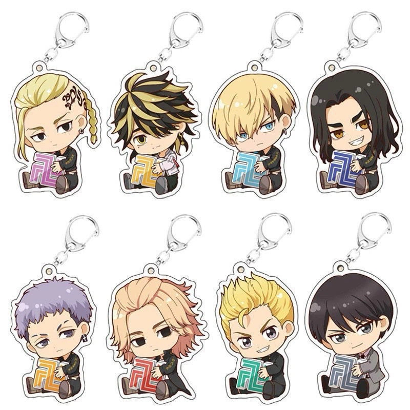 GANTUNGAN BLANJA.ids TOKYO REVENGERS ANIME KEYCHAIN / TOKYO MOJIN GANG ACRYLIC ANIME KEYCHAIN / พวงก