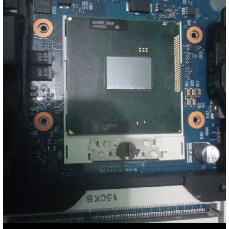 โปรเซสเซอร์ Core i72630m gen 2