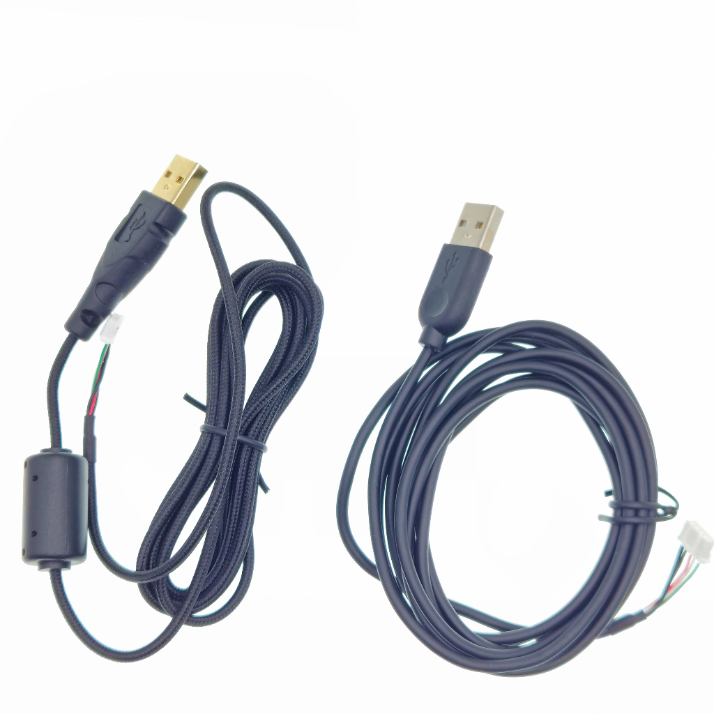 สายลําโพง Paracord สาย USB Logitech MX518 G400S G400 MX310 MX300 MX500 MX510 G1 G3 เมาส์สําหรับเล่นเ