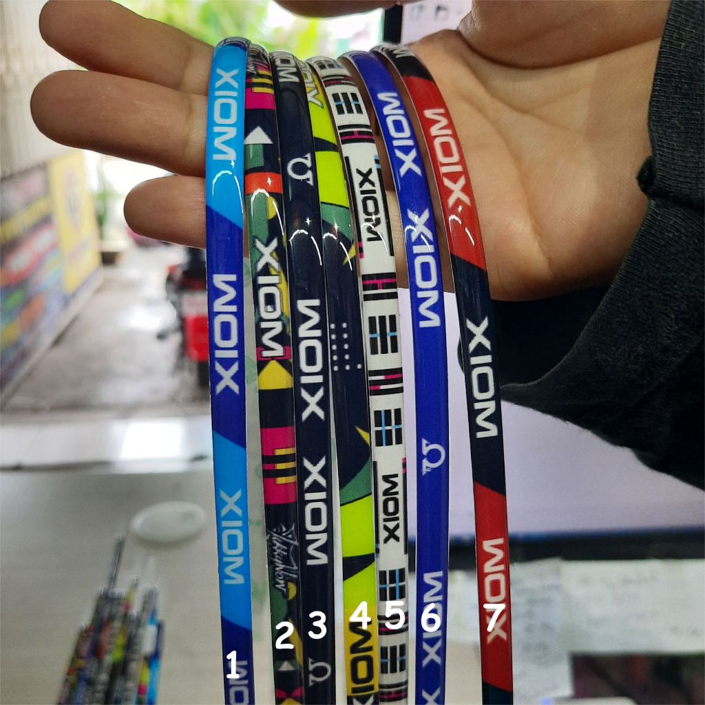 LOKAL List Bet Pingpong Xxiom เทปด้านข้างปิงปองเรซินท้องถิ่นนูน 6 มม. และ 10 มม.