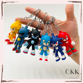 ~ CKK ~ Gantungan Kunci Boneke Kartun Sonic/Ganci Aksesories Lucu