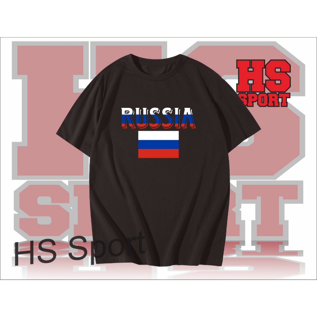 เสื้อผ้าRUSSIA - เสื้อยืด RUSSIA - RUSSIA SOUVENIRSIA SOUVENIS - ผ้าRUSSIA