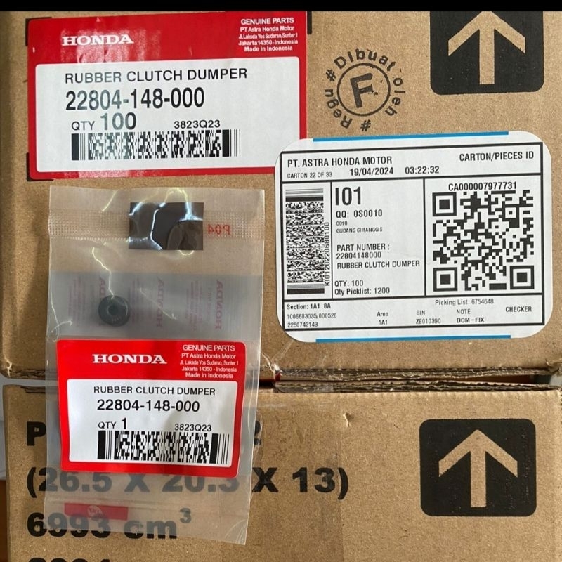 22804-148-000 ยางผ้าใบคู่ สําหรับ honda บีท Vario spacy scoopy genio PCX Vario 150 ฯลฯ OEM 148