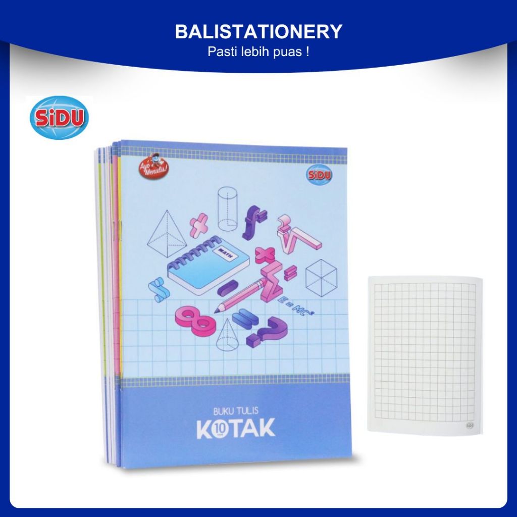 Sidu Box SQ10 38-สมุดโน้ต 1 ชิ้น