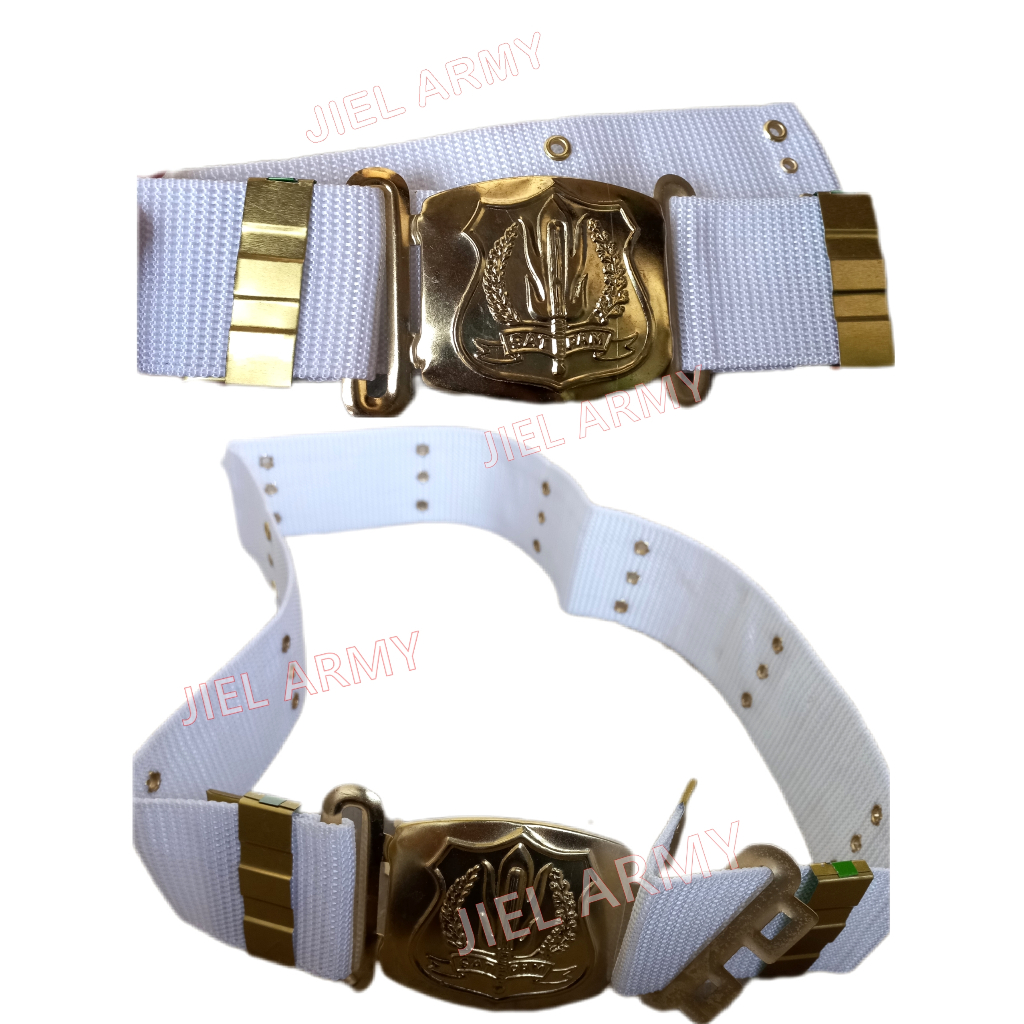 เข็มขัด รปภ สีขาว - เข็มขัด รปภ. - เข็มขัดรักษาความปลอดภัย สีขาว