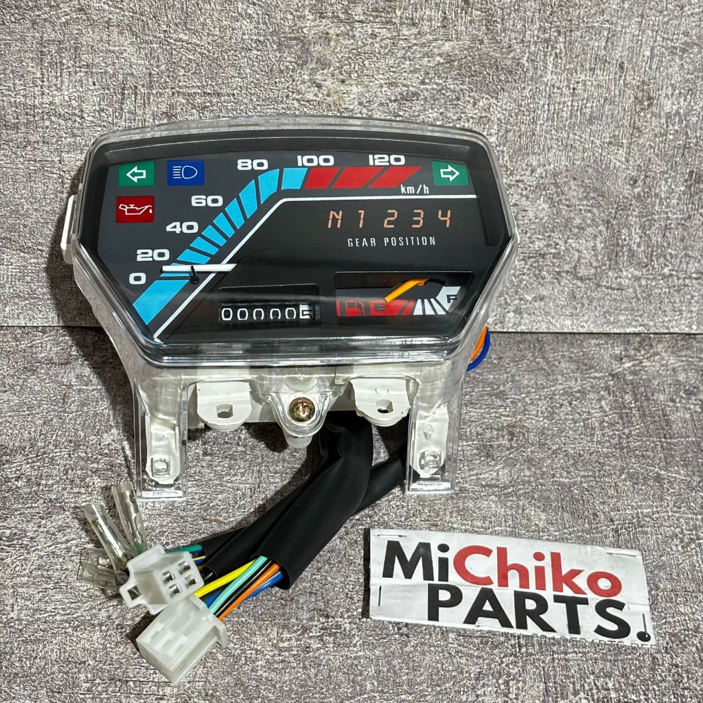 Speedometer Kilometer Assy RC100 Spirit DK New Bravo Jet Cooled RC 100 Speedometer New Speedometer ไม่ใช่ copy