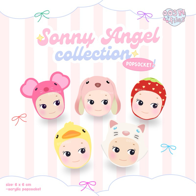 [ Ready ] Sonny Angel Magsafe Popsocket & Keychain