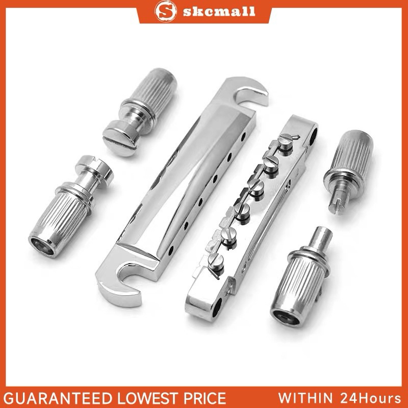 Guitar Bridge Tune O Matic Model Les Paul Saddle Large - Gibson Silver