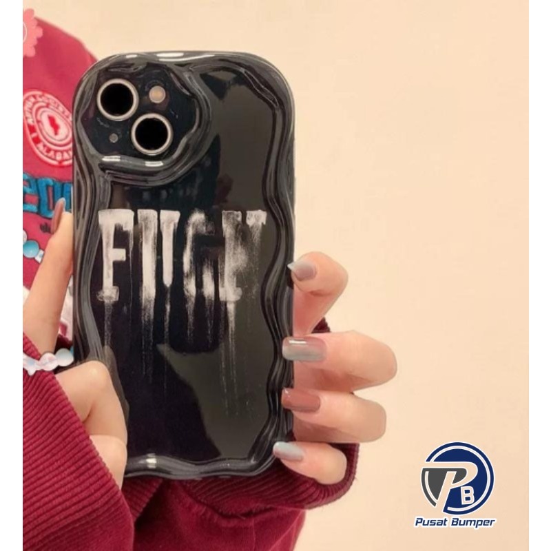 Gl025 Premium Case Melting Black Bracelet Softcase/ปลอกHpสําหรับOppo A5 5G A5i PRO A5 2025 A74 A95 F