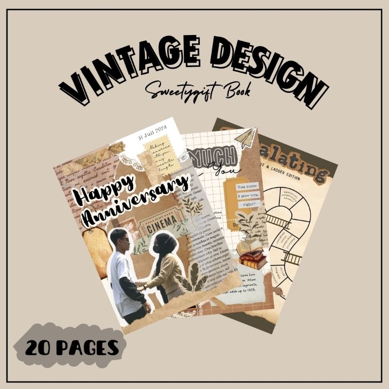 [UNIQUE GIFT] CUSTOM MAGAZINE BY SWEETYGIFT.BOOK - ดีไซน์วินเทจ