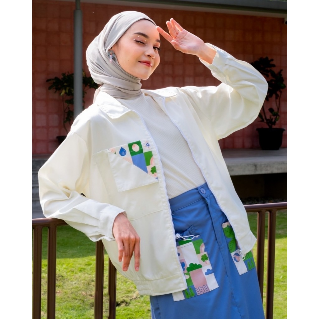 Myrubylicious JARDIN OASIS JACKET | ท็อปส์ซูของผู้หญิง